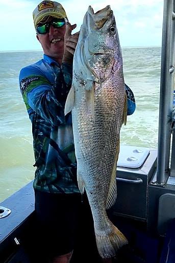 Big Jewies with Offshore Boats fishing charters Darwin NT