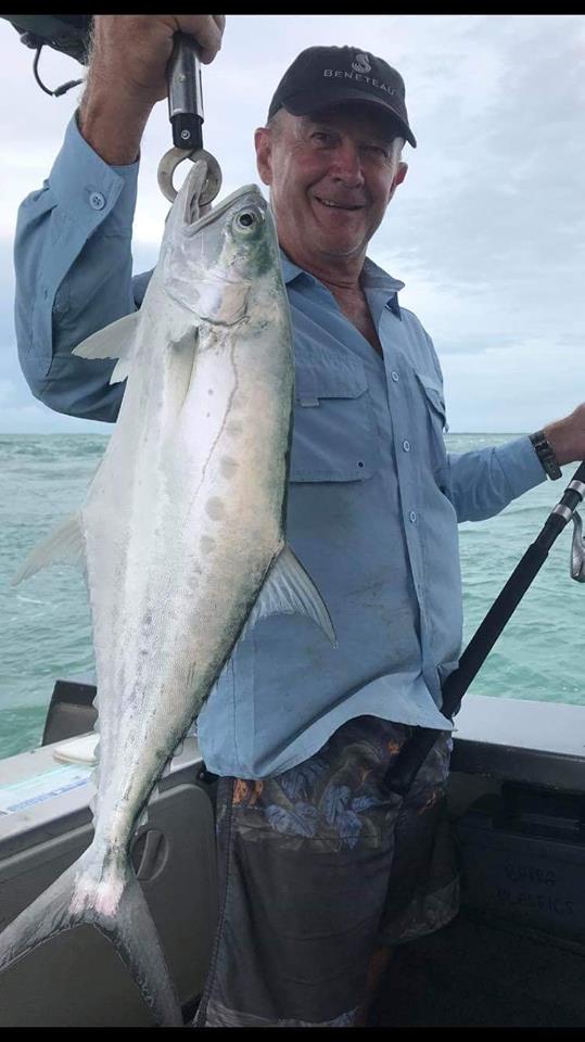 Queenfish caught on stickbaits with Offshore Boats fishing charters