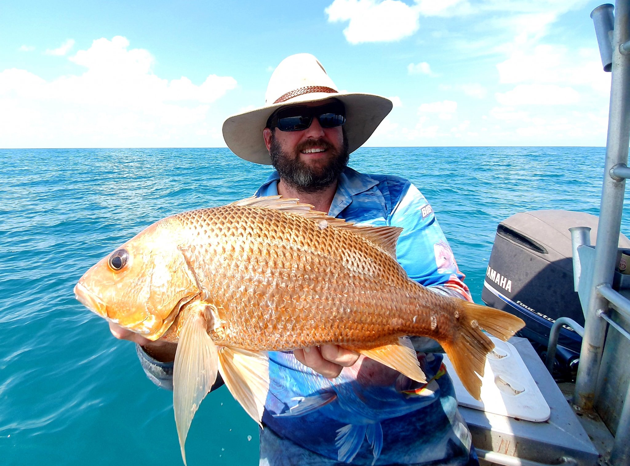 Offshore Boats - Darwin fishing charters Golden Snapper