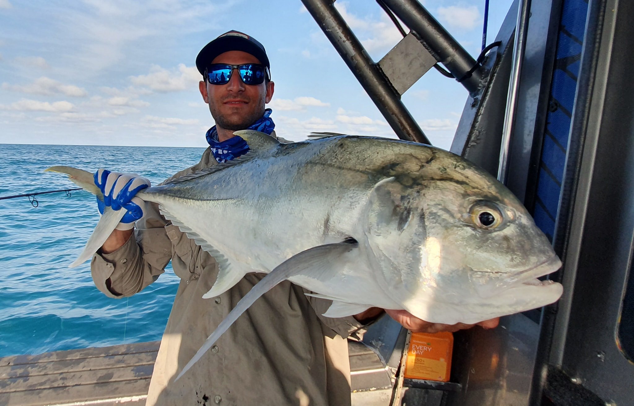 Trevally with Offshore Boats - Darwin's Premier Reef & Sport FIshing Charters